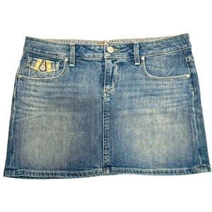 PAIGE - Jean Mini Skirt 28